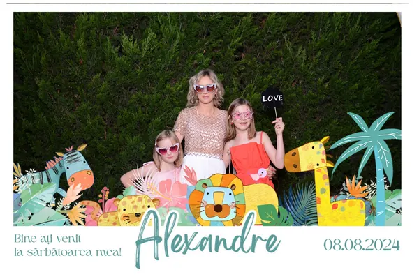 Cabina foto – Alexandre-party – poza 2