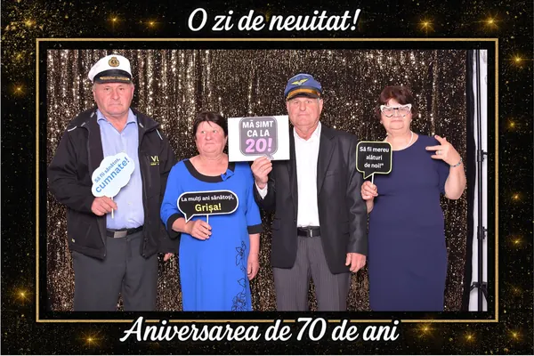 Cabina foto – Aniversarea de 70 de ani – poza 1