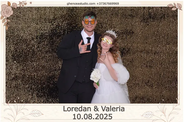 Cabina foto la LOredan & Valeria wedding
