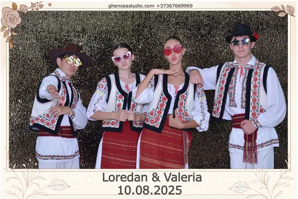 Cabina foto – LOredan & Valeria wedding – poza 6