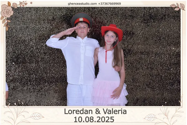 Cabina foto – LOredan & Valeria wedding – poza 8
